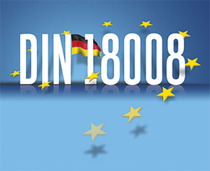 Die deutsche DIN 18008 gilt unter Fachleuten als Vorläufer des europäischen Eurocodes Glass, der zzt. erarbeitet und voraussichtlich in etwa 5 Jahren eingeführt werden wird.
